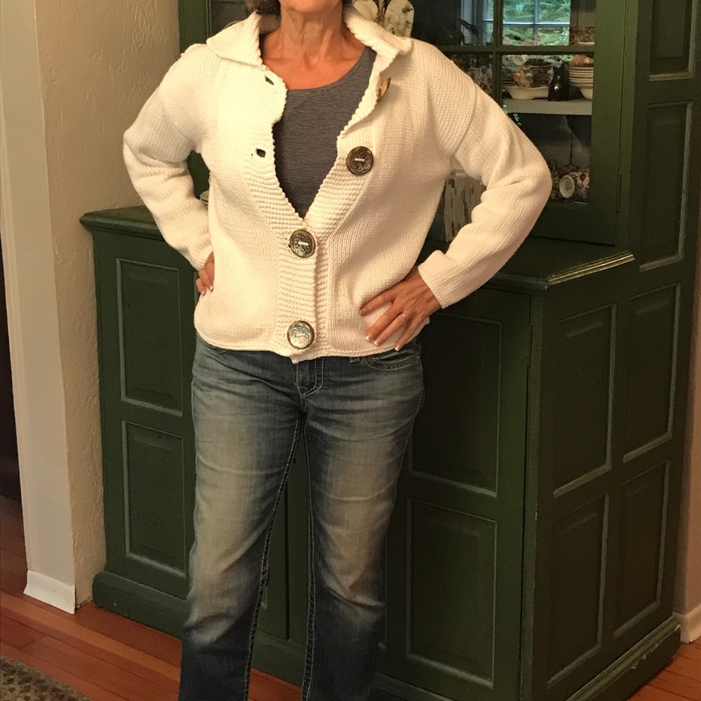 Pure hand knit in Thailand Chunky Sweater